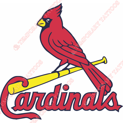 St. Louis Cardinals Customize Temporary Tattoos Stickers NO.1937